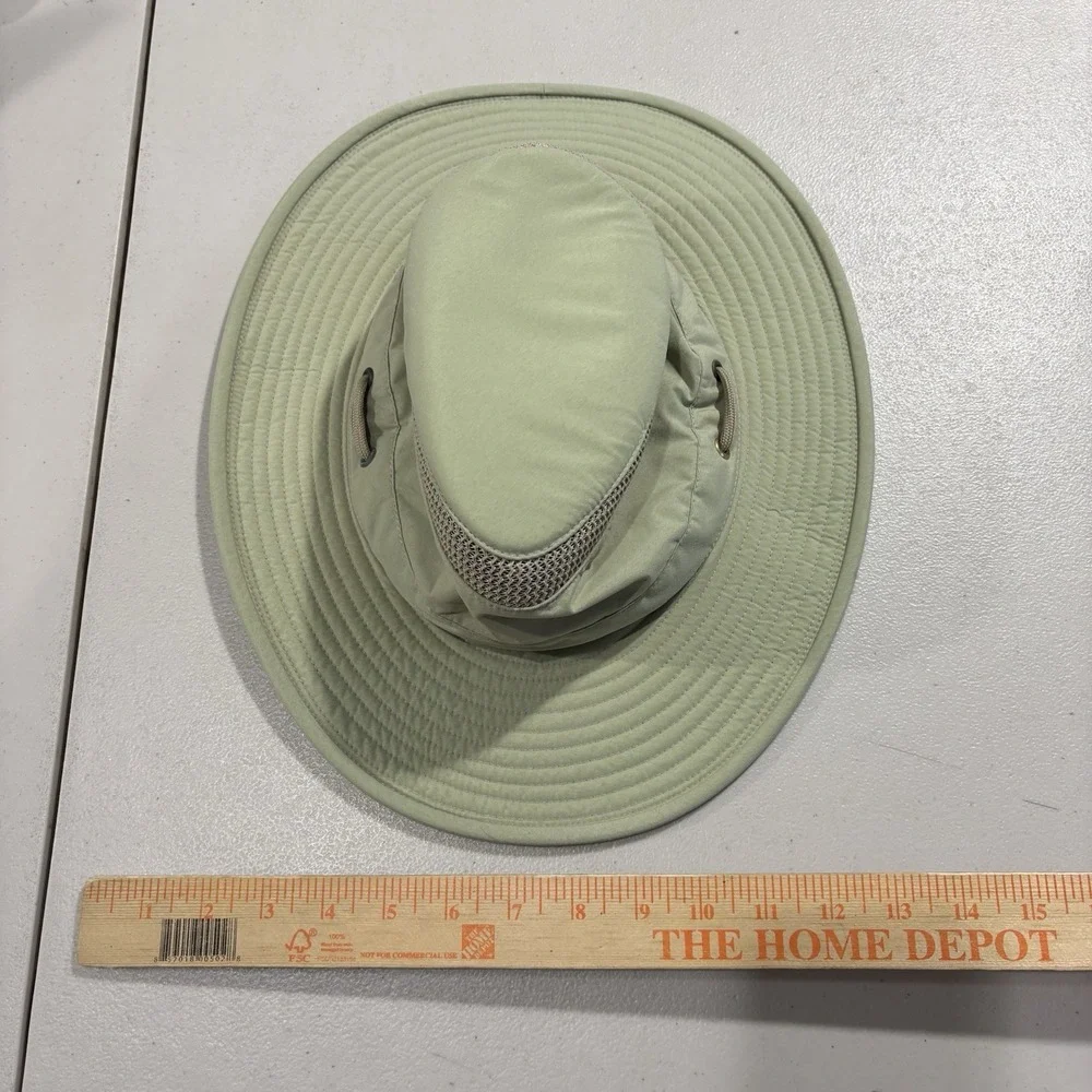 Tilley Airflow Airflo 7 5/8 Mash-Up Hat Green Vented Water Repellent Outdoor - Picture 7 of 8